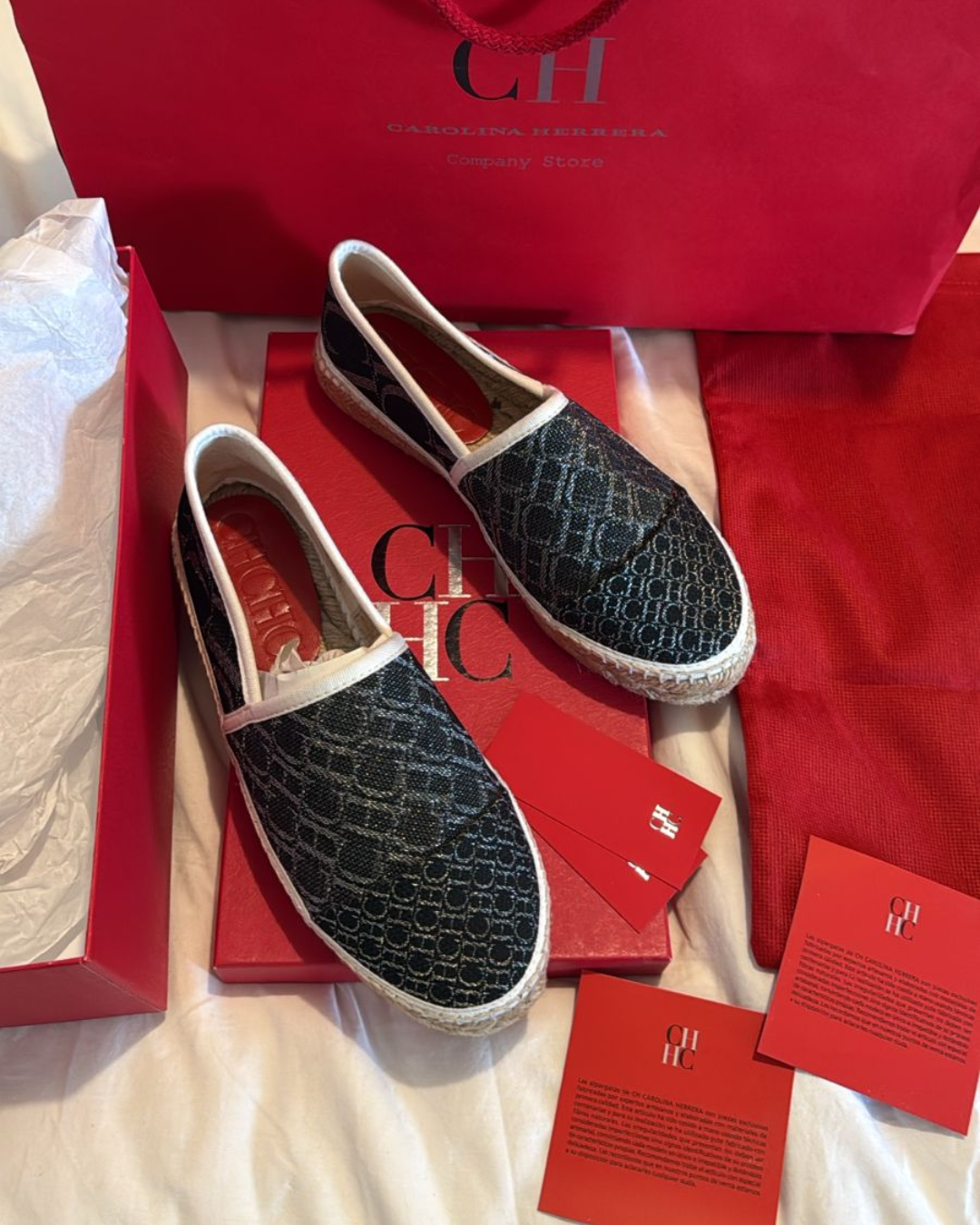 Alpargatas de Lona CH Carolina Herrera de Mujer