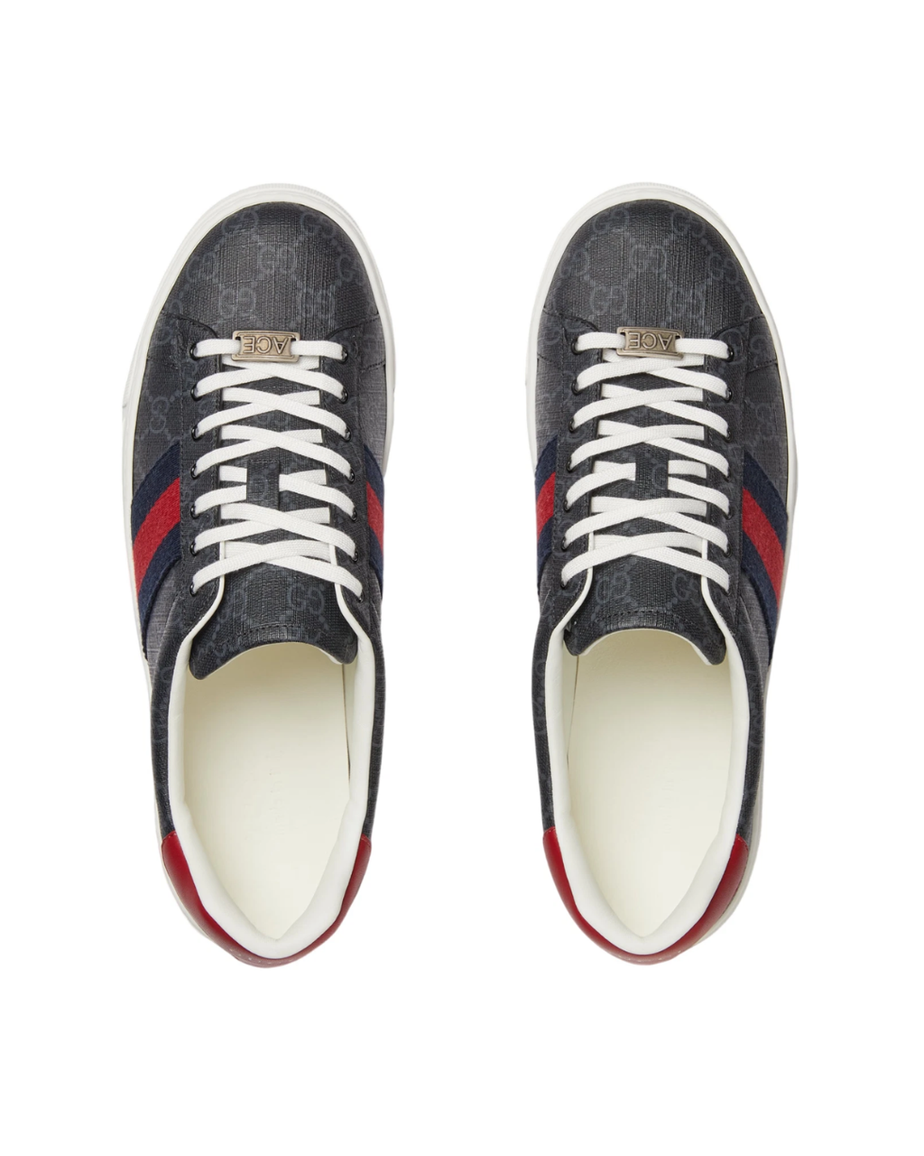 Tenis Gucci Ace con tribanda Web