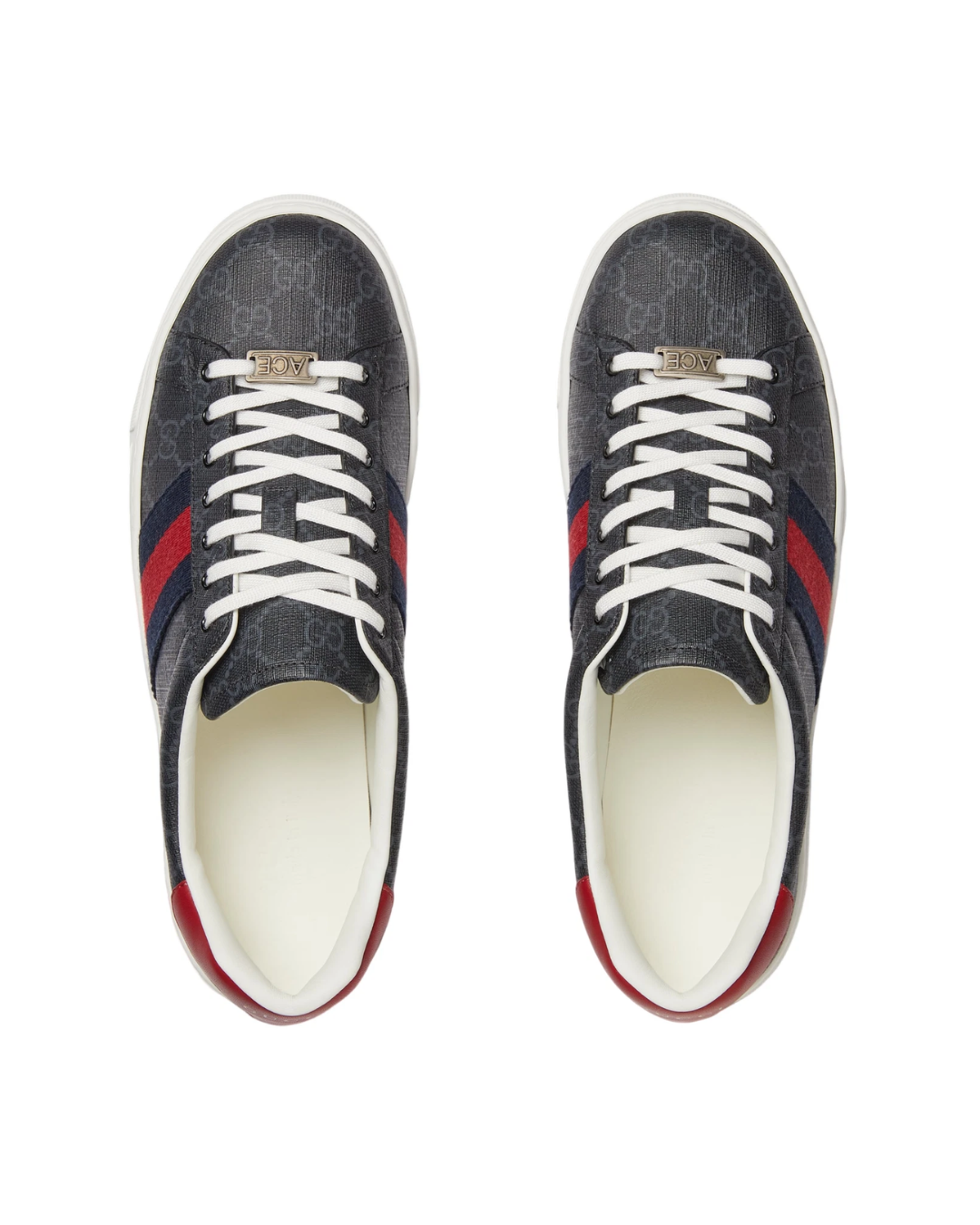 Tenis Gucci Ace con tribanda Web