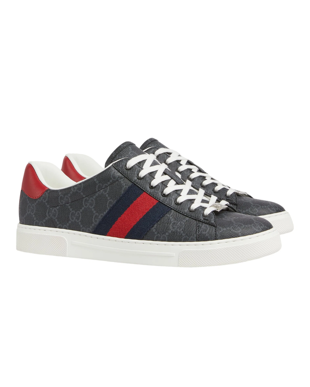 Tenis Gucci Ace con tribanda Web