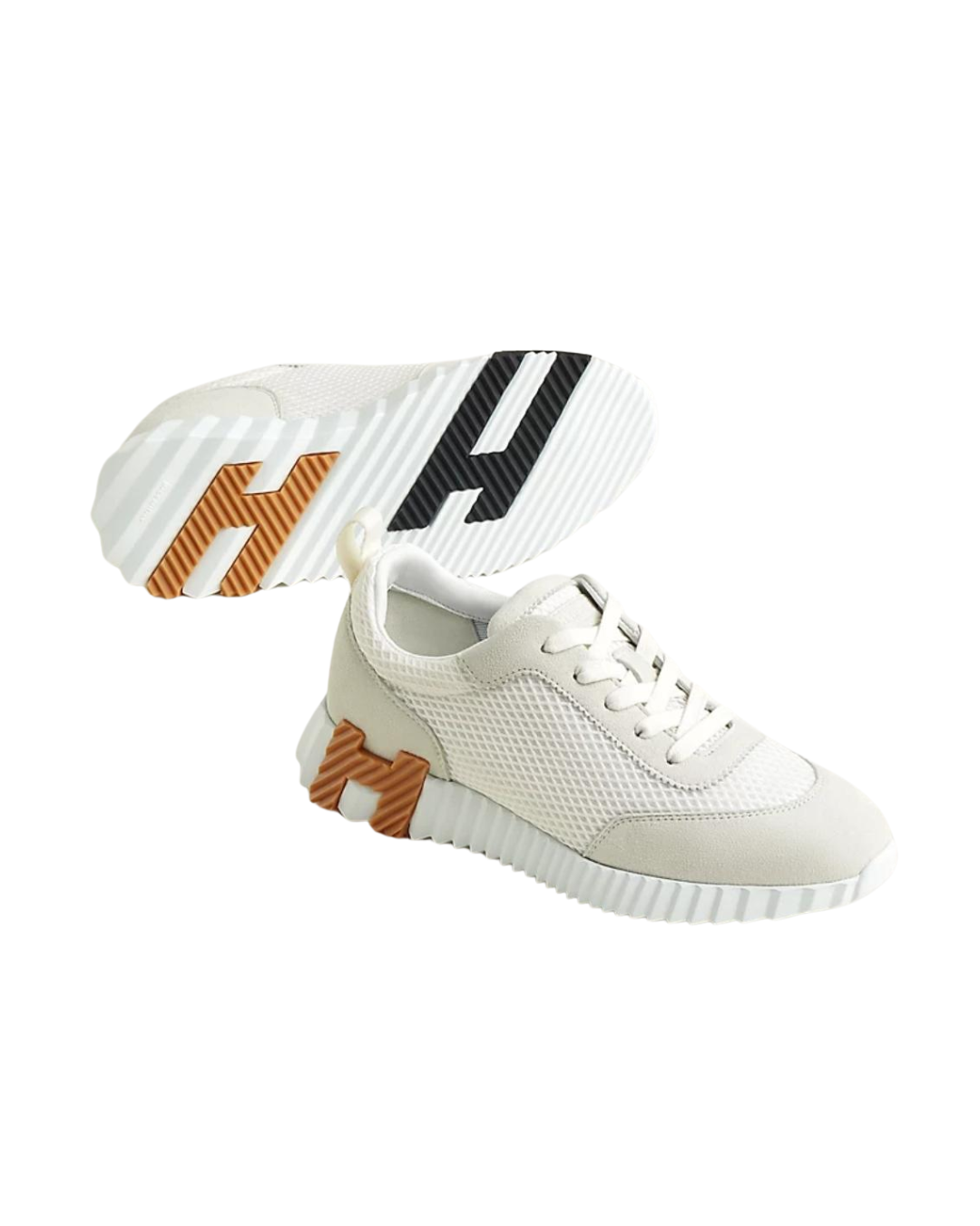 Tenis Hermes Bouncing blancos