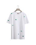 Playera Dior con bordado clover, corte relajado