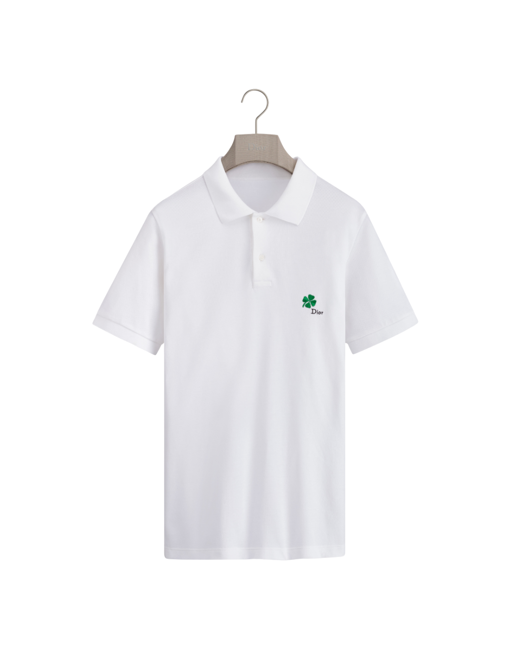 Polo con bordado Dior blanca