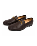 Zapatos Gucci Café Obscuro