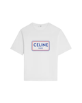 Camiseta Celine Holgada de punto de Algodón
