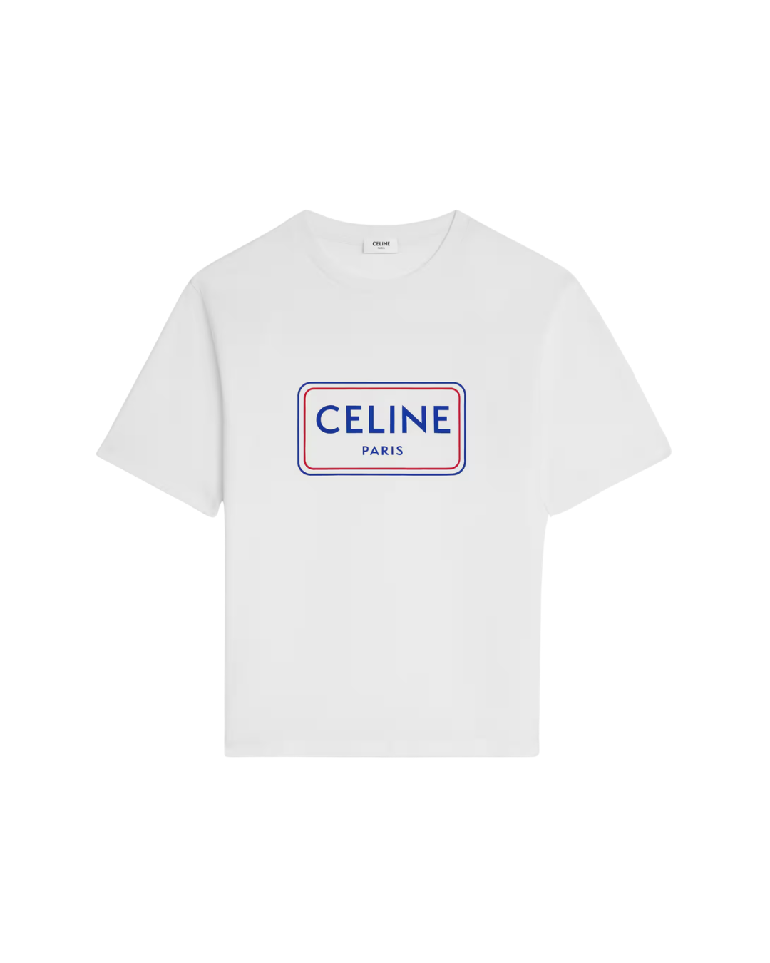Camiseta Celine Holgada de punto de Algodón