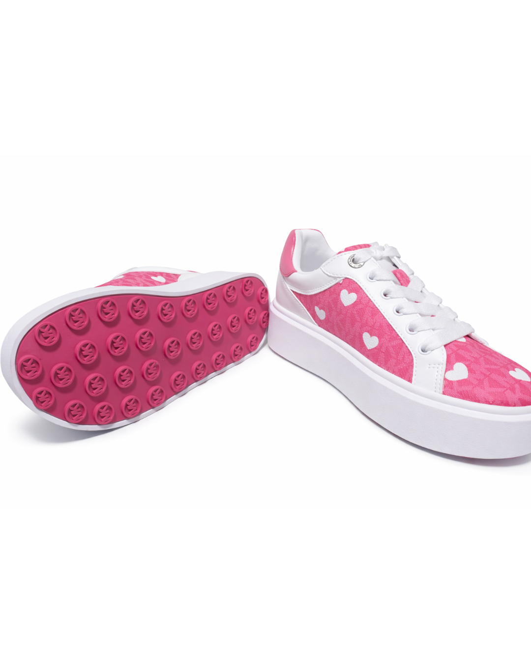 Tenis Michael Kors Rosas con Corazones
